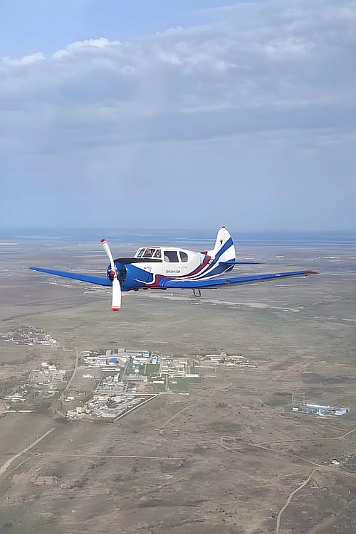 Ознакомительный полет на самолете Як-18т